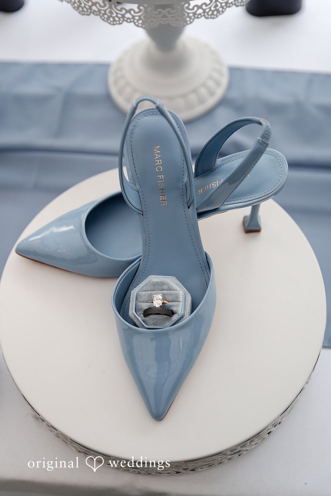 Morgan + Nick Wedding rings and shoes