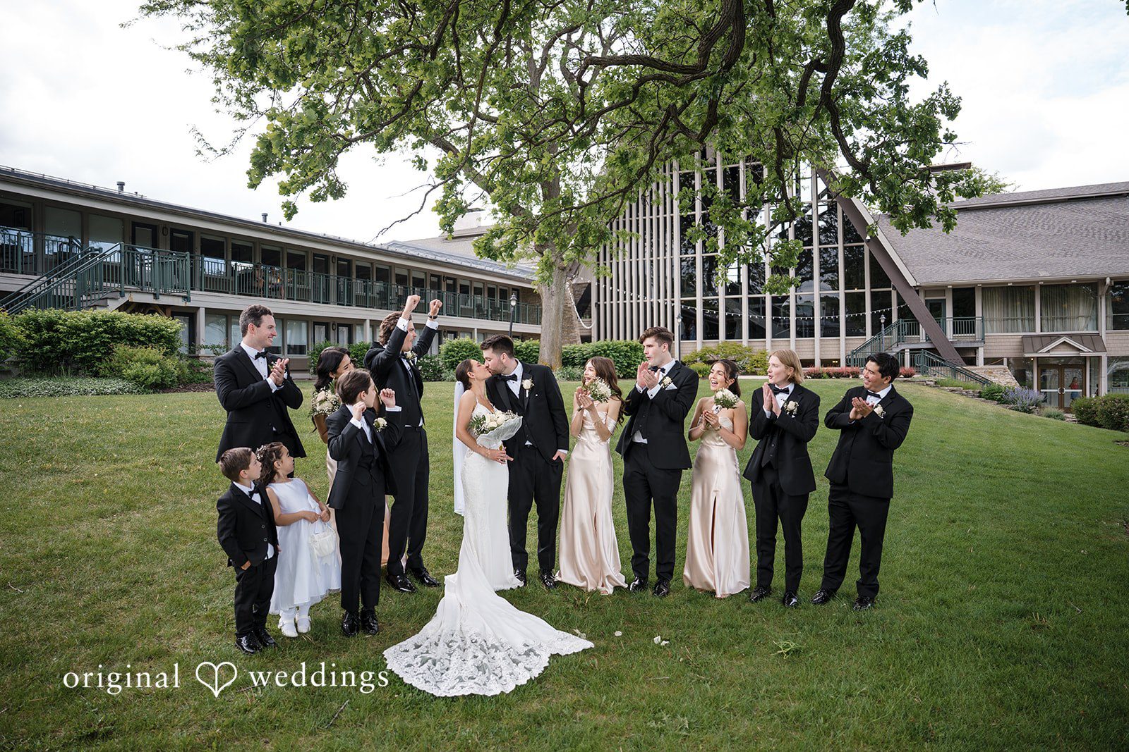 Milwaukee Wedding Photographers at The Abbey Resort | Hana & Sean -
