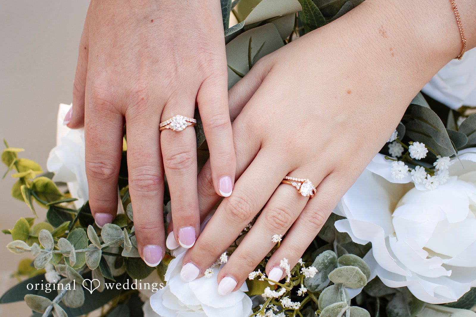 Madison + Ally Close-up of the wedding ring