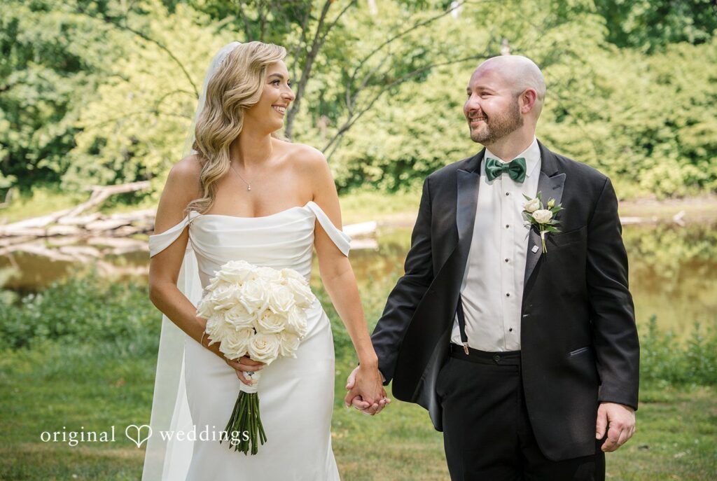 Golden hour couple picture  at The Riverview captured by Hartford CT Wedding Photographers from Original Weddings