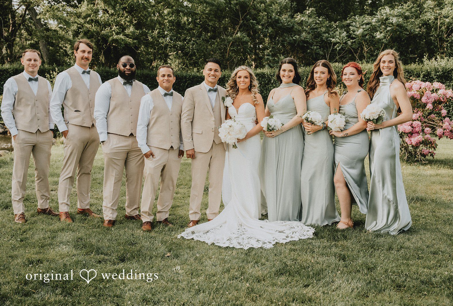Stunning Portrait of couple at The Sagamore by Boston Wedding Photographers from Original Weddings.
