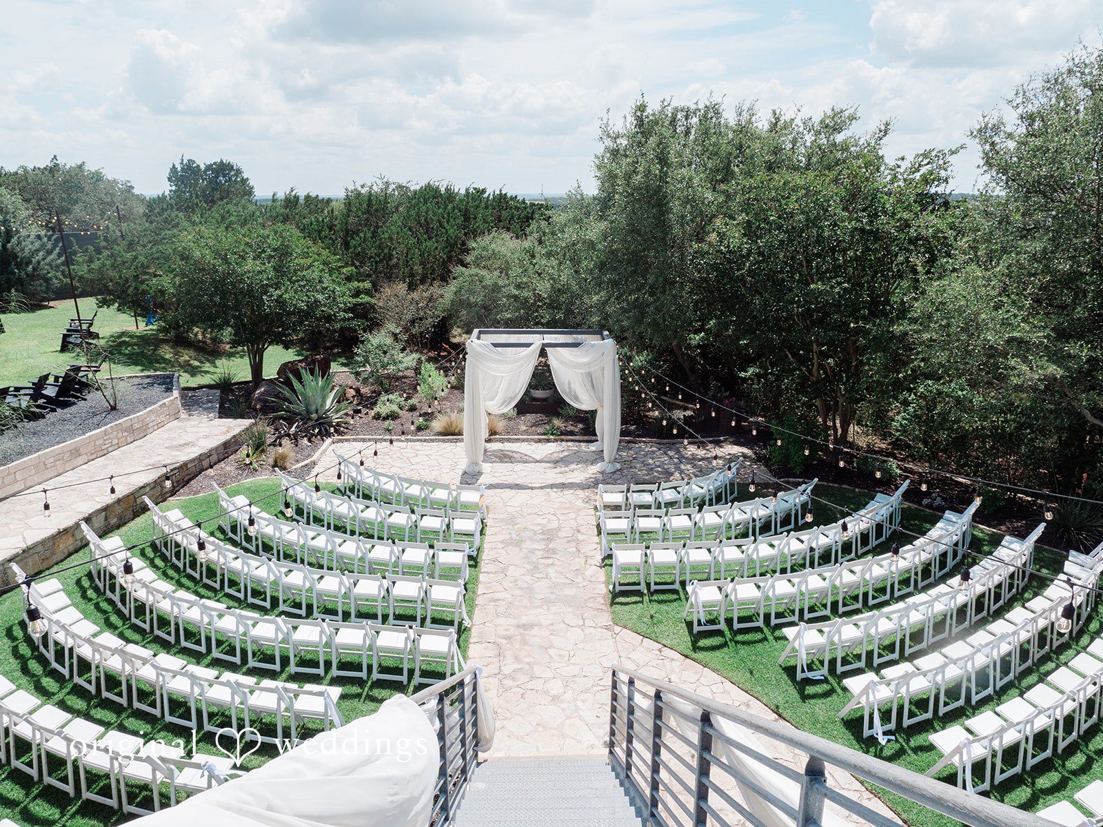 Lilly + Cade Scenic Wedding Venue Prepared for the Celebration at The Terrace Club
