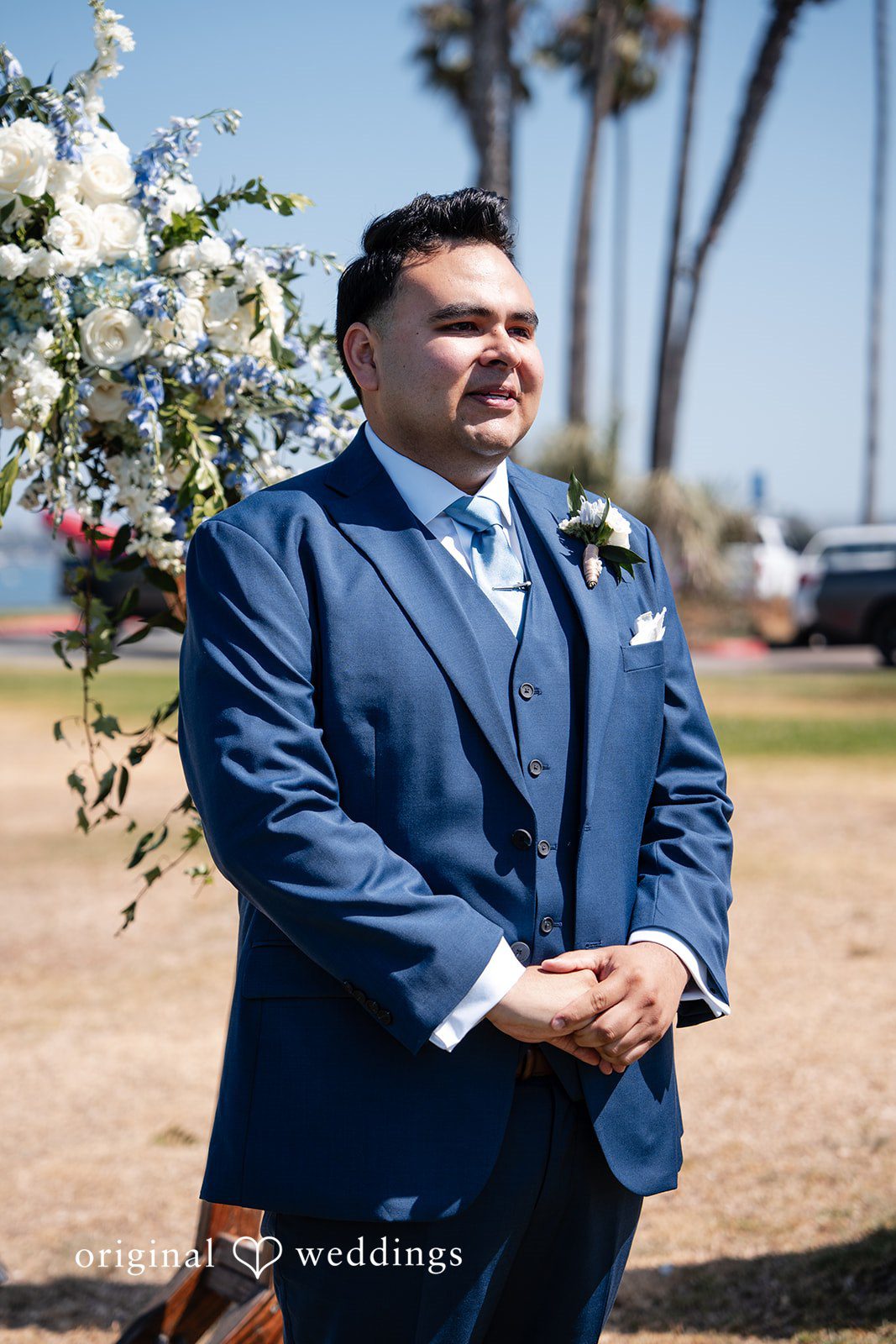 Kylie + Felipe San Diego Wedding Photographers at Tower Beach Club | Kylie & Felipe -