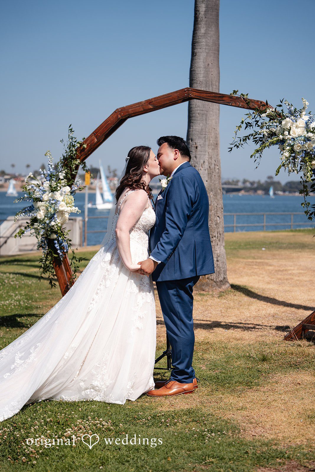 Kylie + Felipe San Diego Wedding Photographers at Tower Beach Club | Kylie & Felipe -