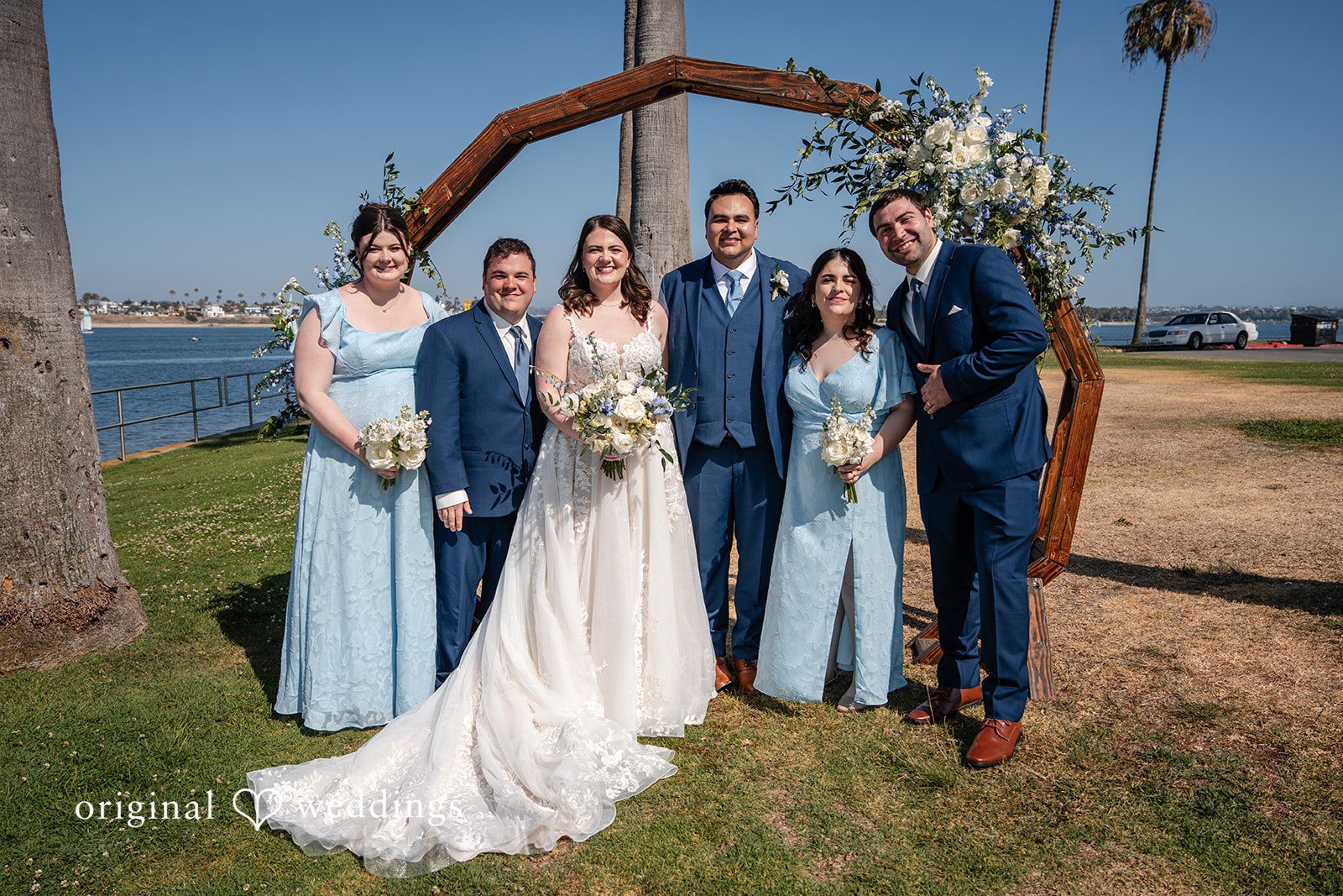 Kylie + Felipe San Diego Wedding Photographers at Tower Beach Club | Kylie & Felipe -