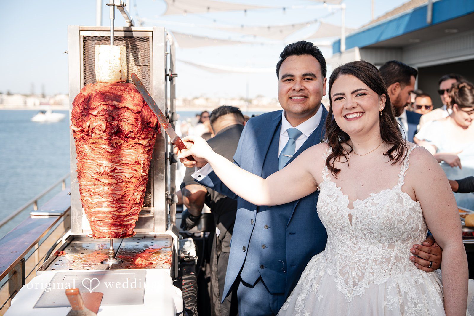 Kylie + Felipe San Diego Wedding Photographers at Tower Beach Club | Kylie & Felipe -