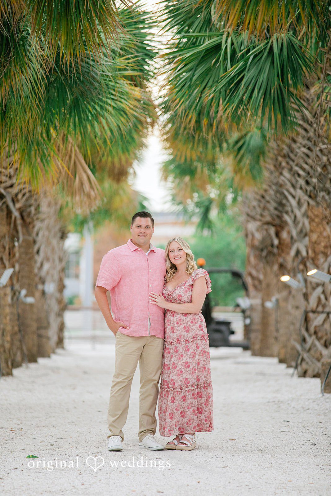 Taylor + Jack Stunning portrait of couple at University of Tampa area and Riverwalk.