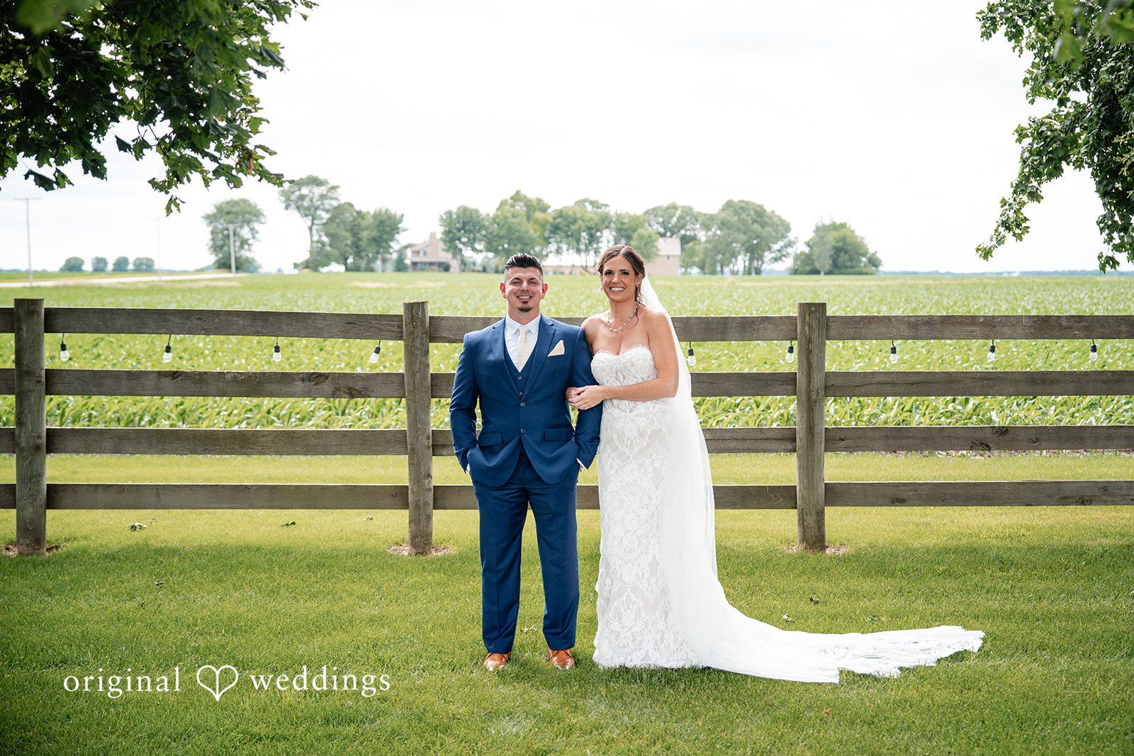 Elegant wedding picture at White Stone Events captured by Chicago Wedding Photographers from Original Weddings.