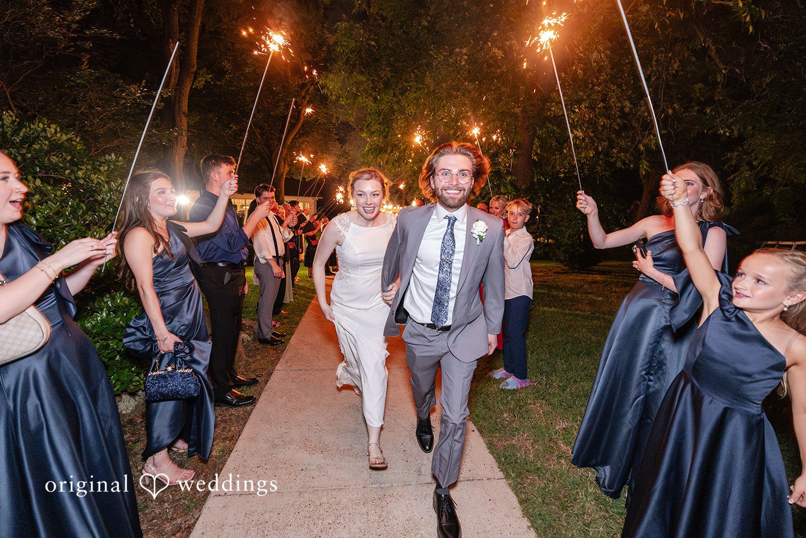Anna Rose + Jacob The couple makes a grand exit