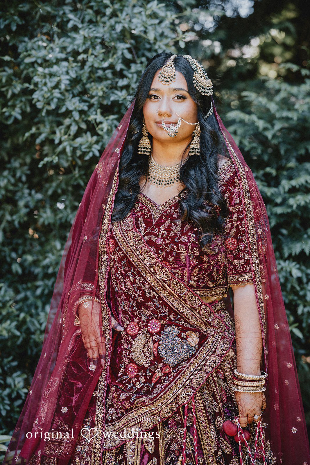 Beautiful bridal portrait at Willows Lodge