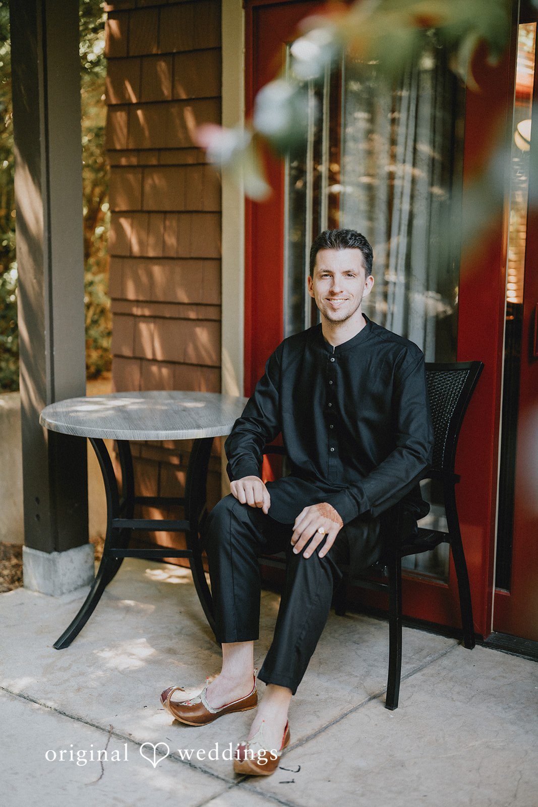 Elegant Groom portrait at Willows Lodge