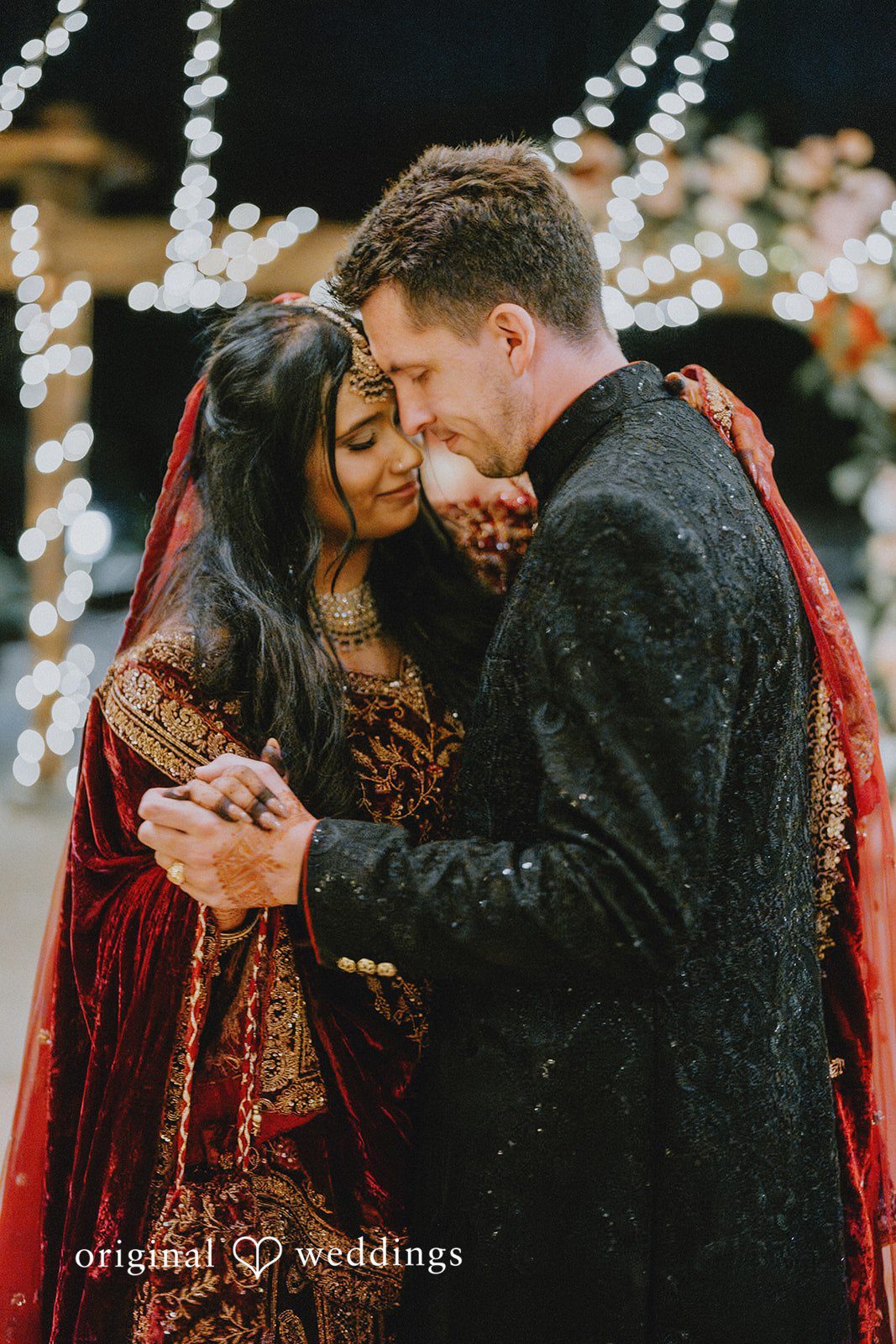 Elegant reception dance filled with love.