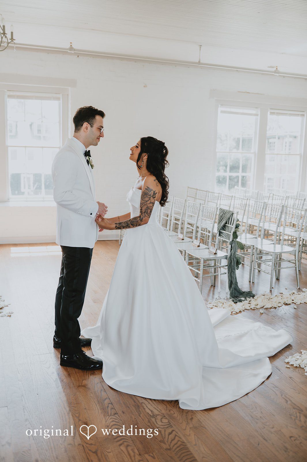 Moment before the ceremony