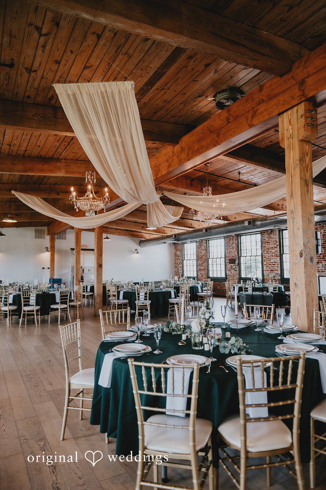 The Woolen Mill's reception hall