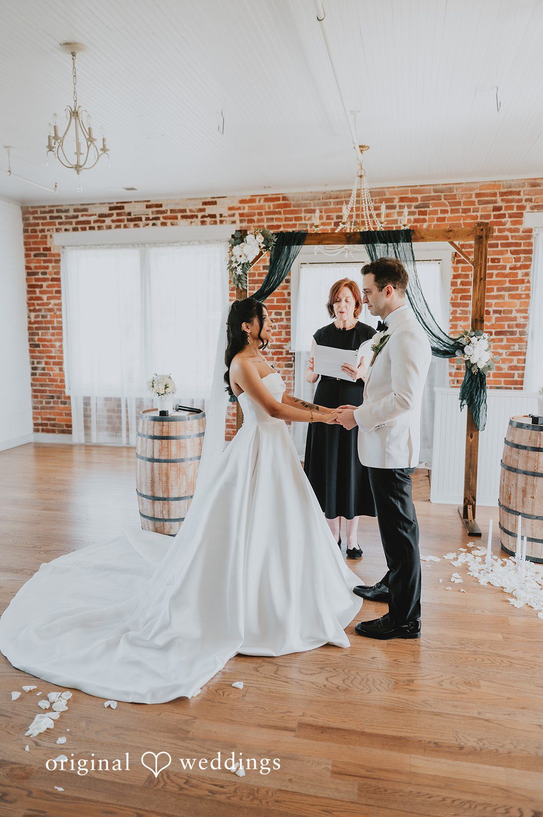The wedding ceremony