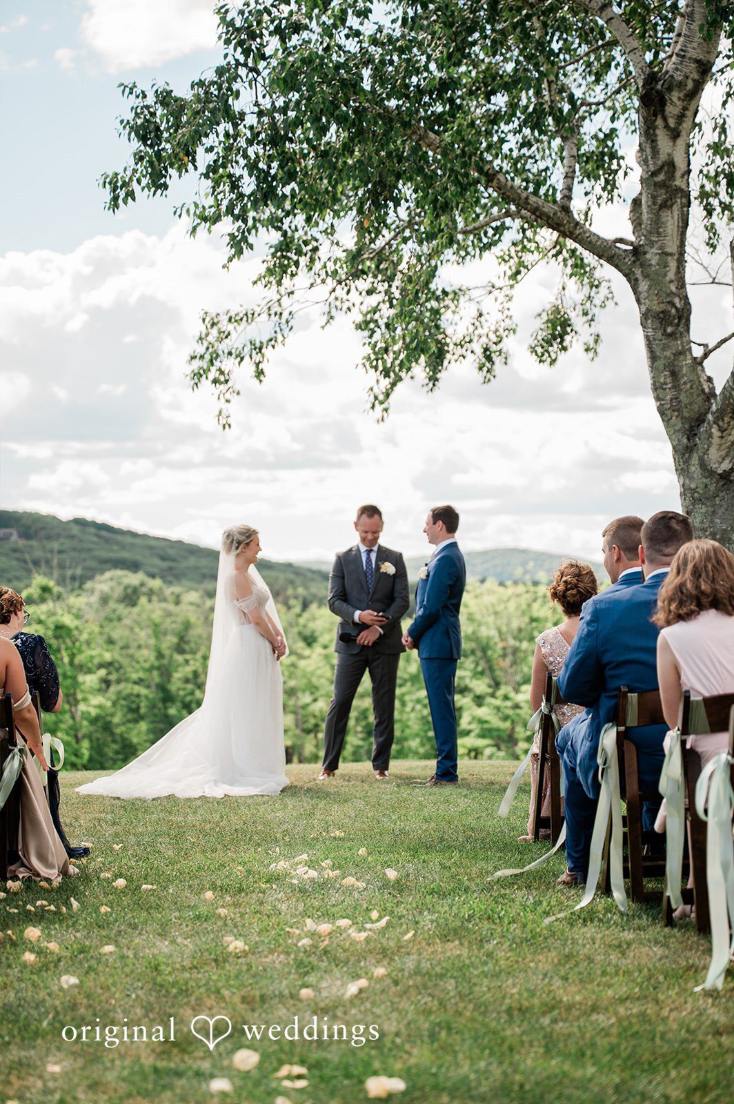 The wedding ceremony