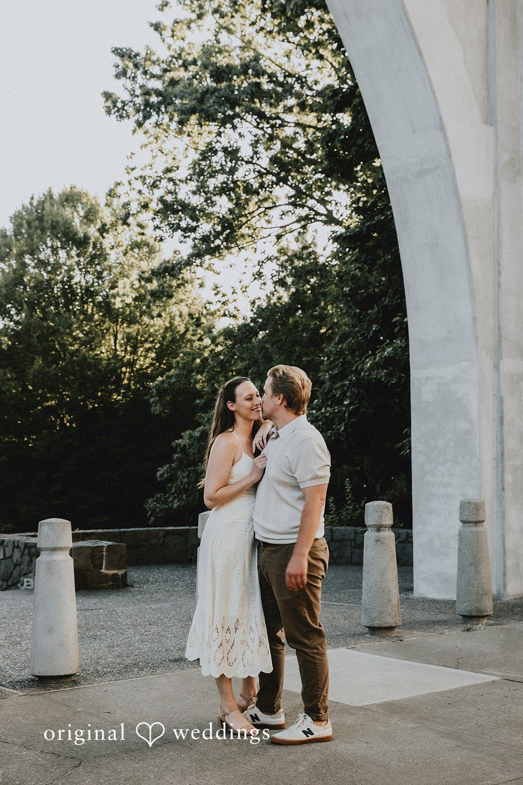 Meghan + Jonny The couple shares a romantic moment