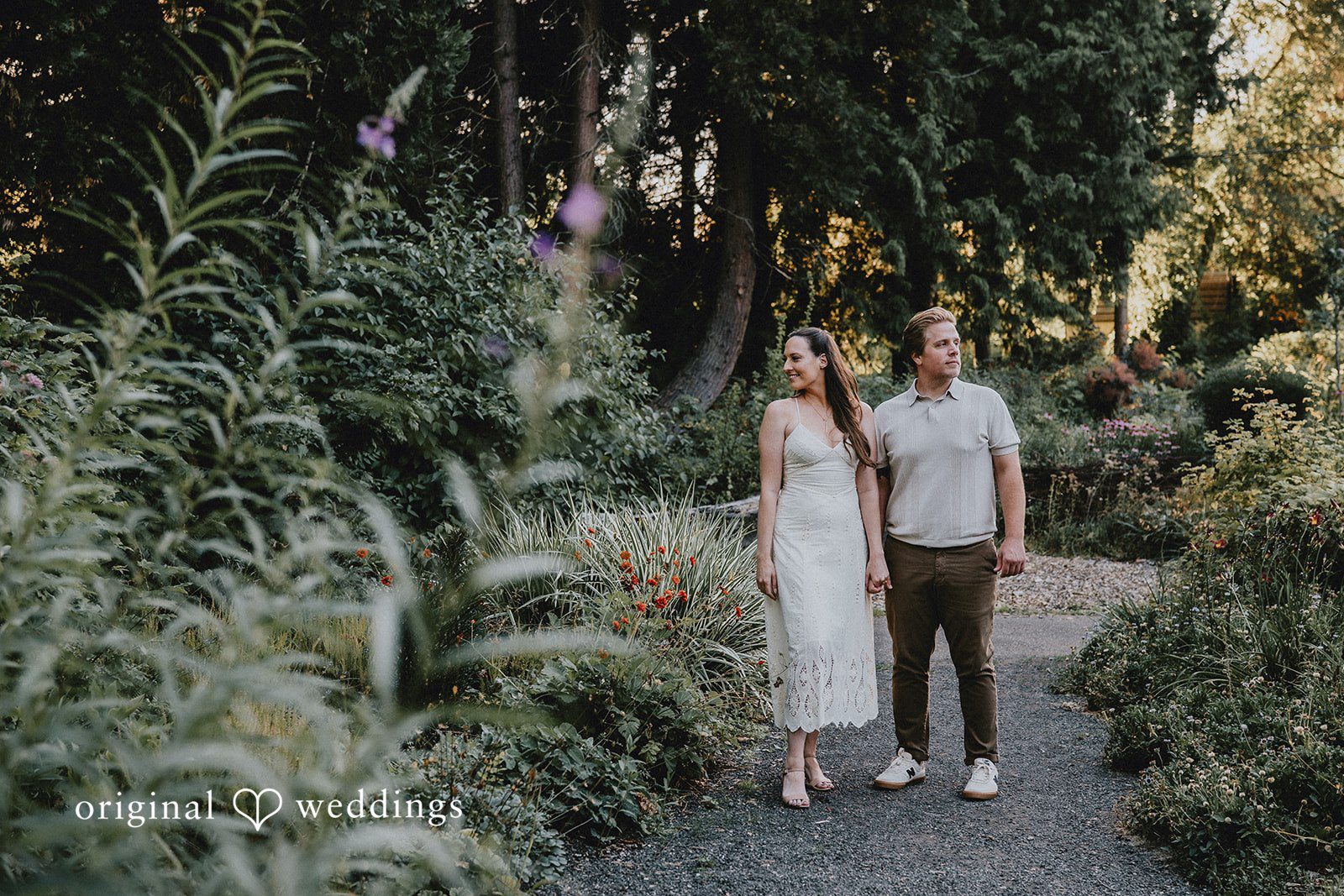 Meghan + Jonny A look-away portrait of the couple
