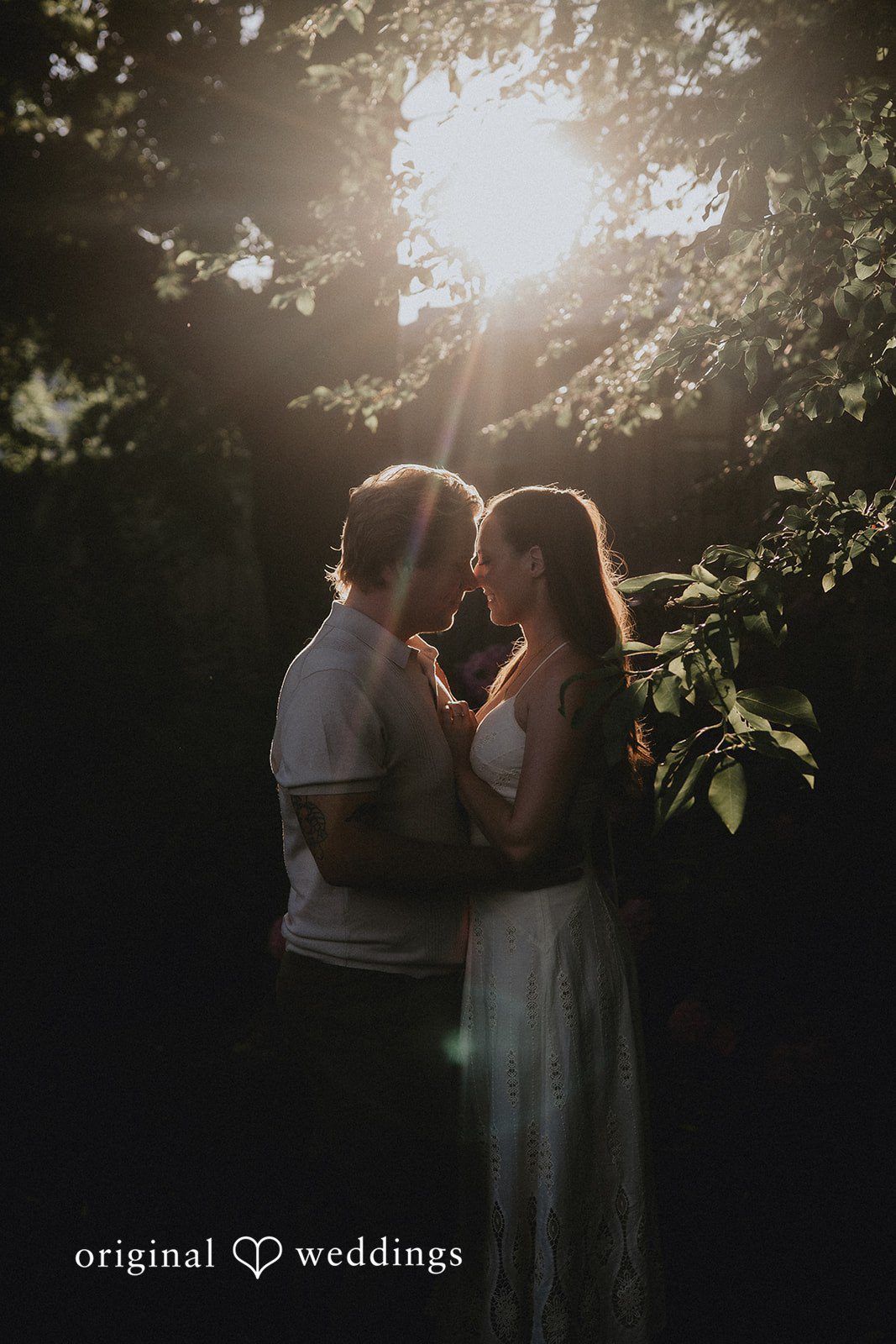 Meghan + Jonny Night portrait