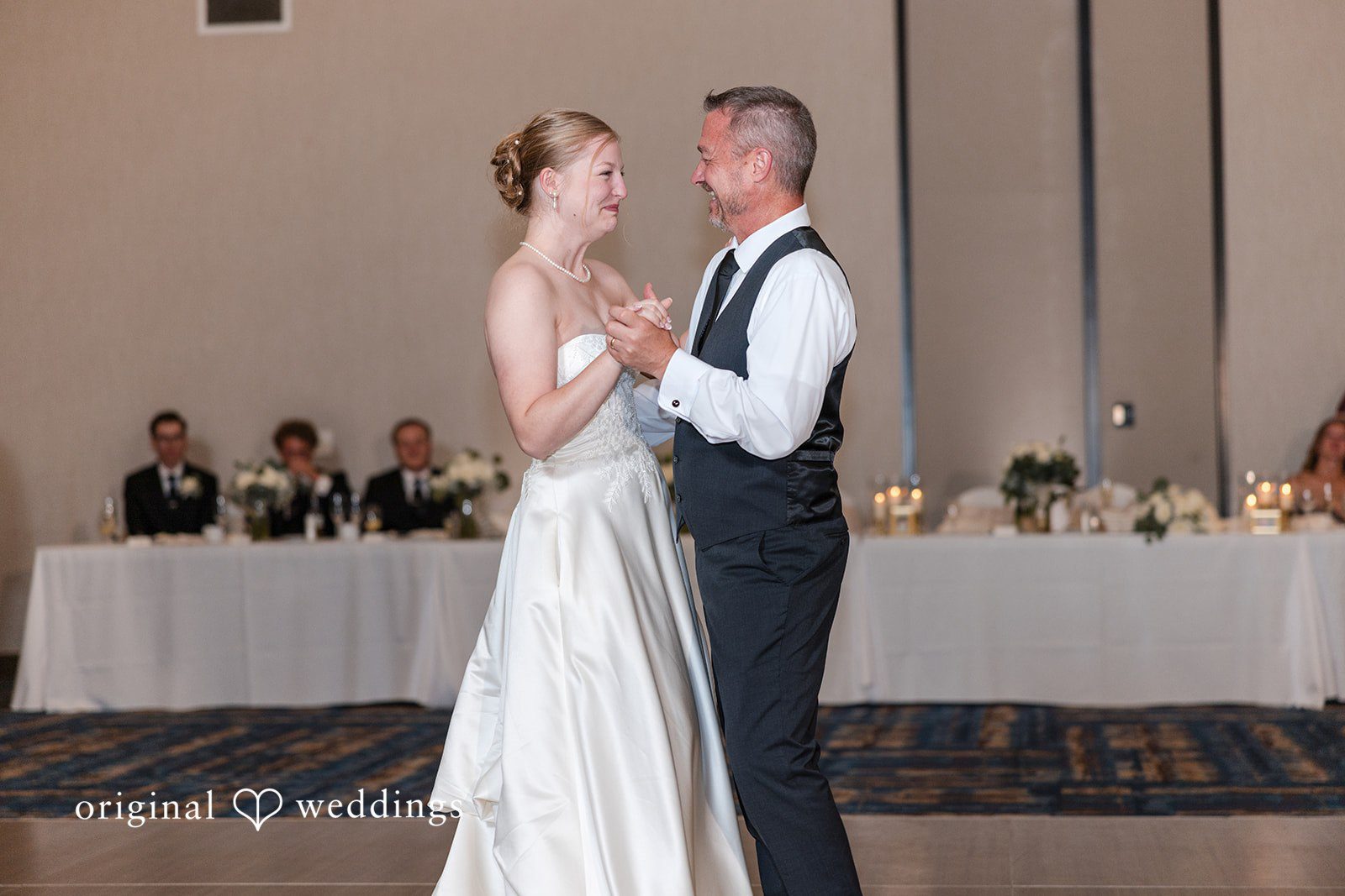 Cora + Michael Beautiful bride reception dance photography with someone at the Emerald Event Center