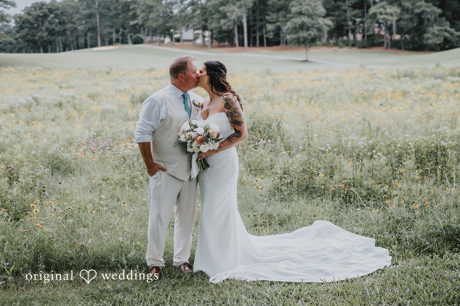 Atlanta wedding photographers at Fairfield Clubhouse capturing Bobbi and Michael’s wedding portrait.