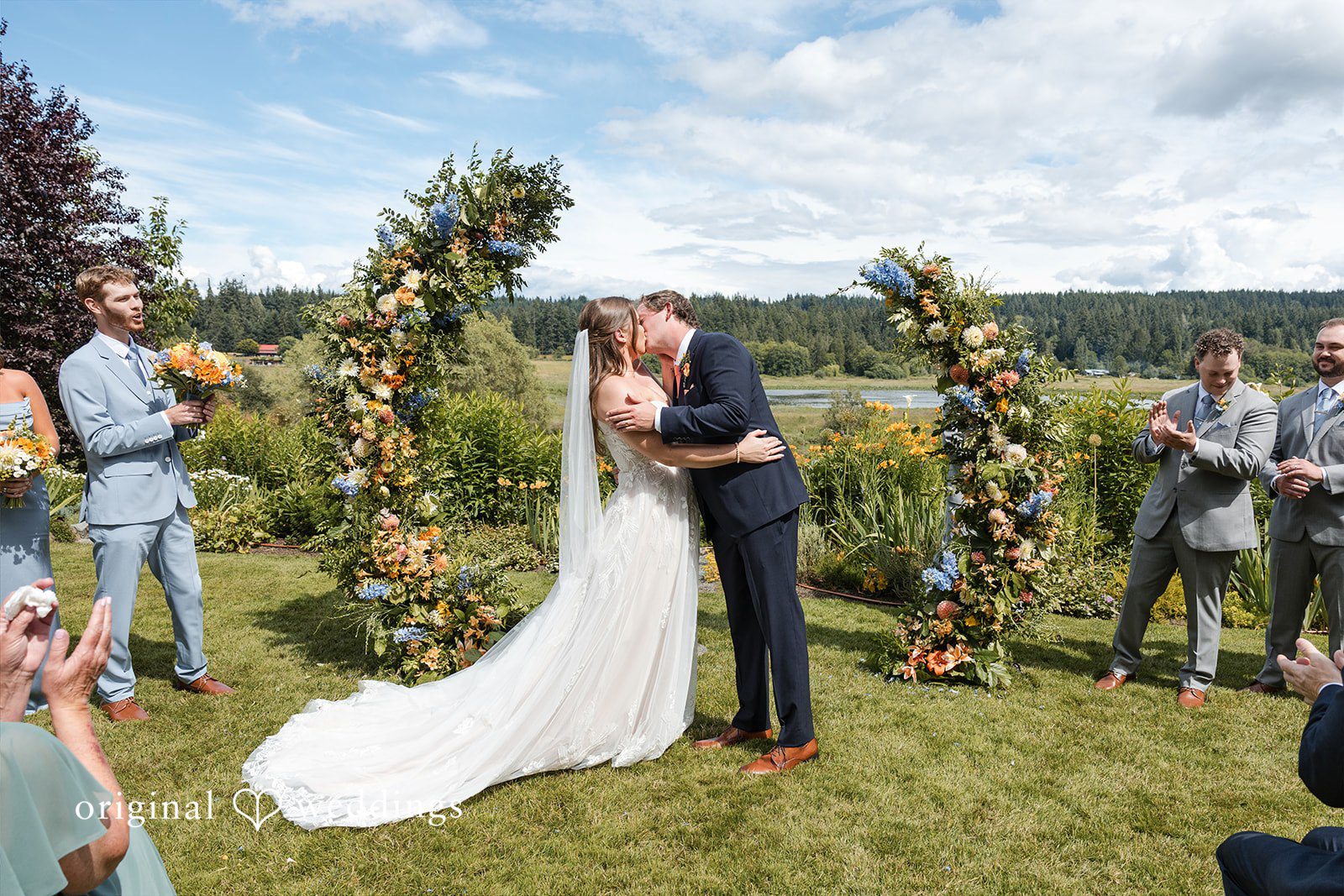 Hailey + William Seattle Wedding Photographers at Fireseed Catering | Hailey & William -