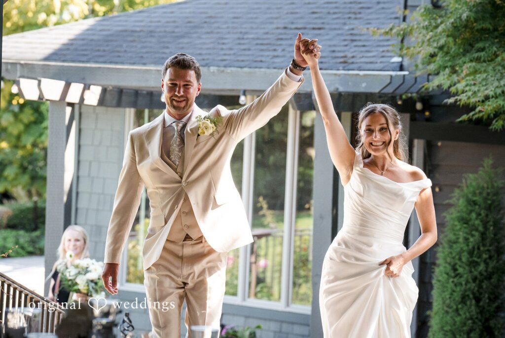 Hanna + Austin Stunning Portrait of couple at Hidden Meadows by Seattle Wedding Photographers from Original Wedding.