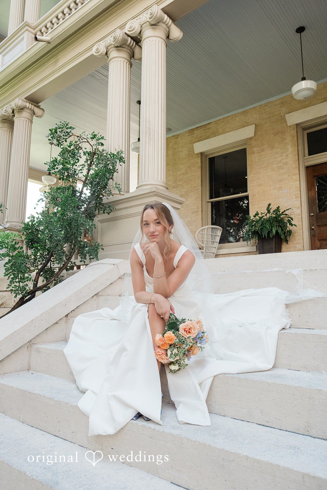 Andrew + Lyndsey A stunning portrait of the bride