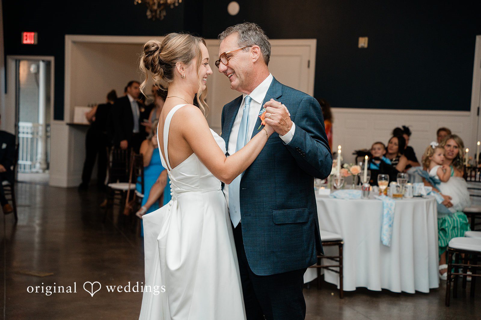 Andrew + Lyndsey The bride dances with her father