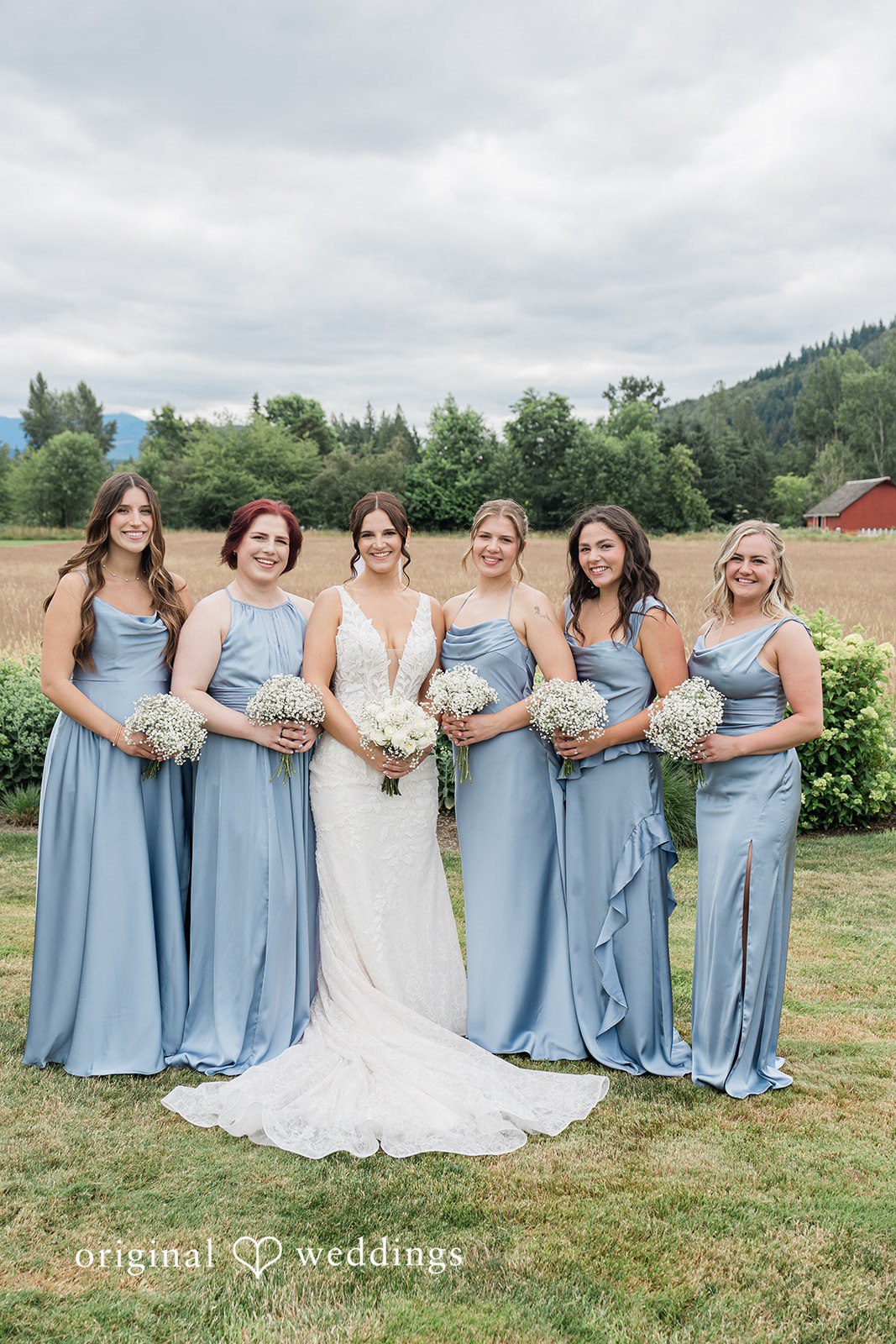 Jaelynn + Jayden The bride and her bridesmaids
