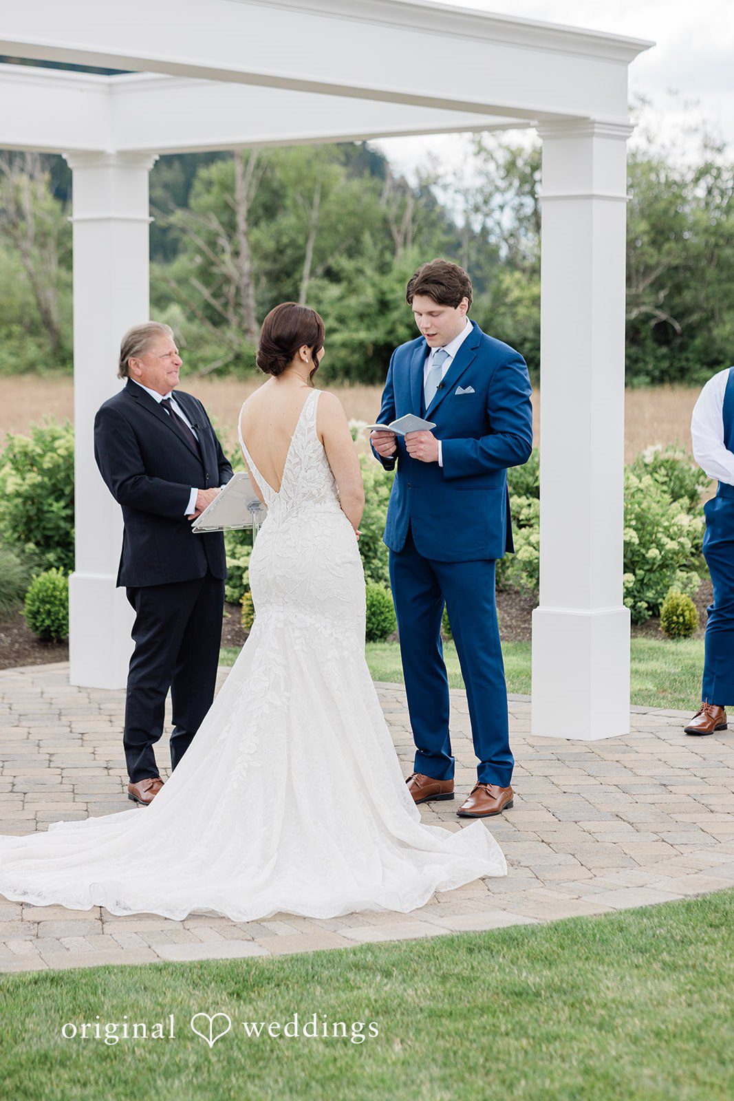 Jaelynn + Jayden The groom reads his vows to the bride