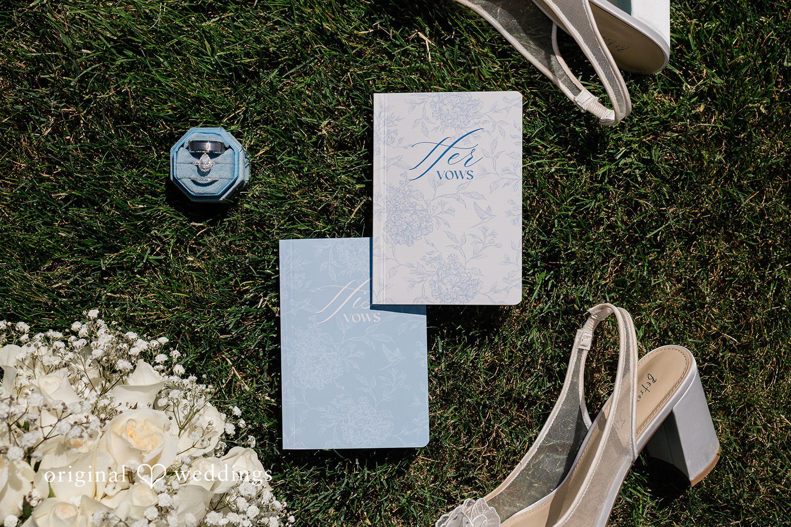 Jaelynn + Jayden Vows, shoes and rings