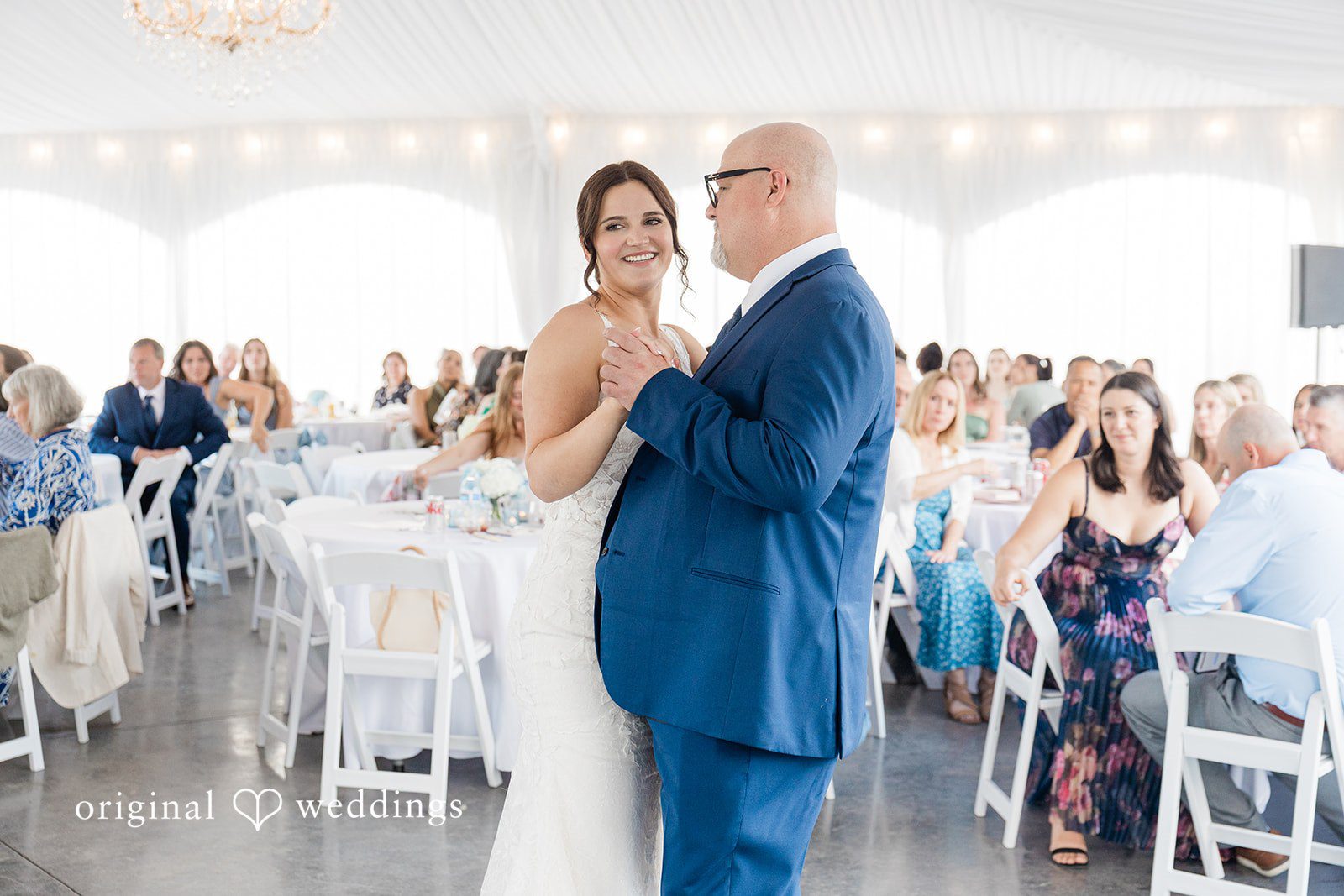 Jaelynn + Jayden The bride dances with her father