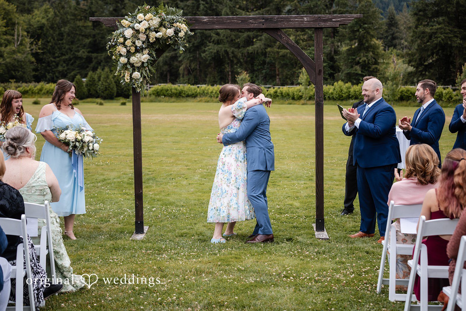 Nathan + Madeleine North Fork Farm Events Wedding | Nathan & Madeleine -