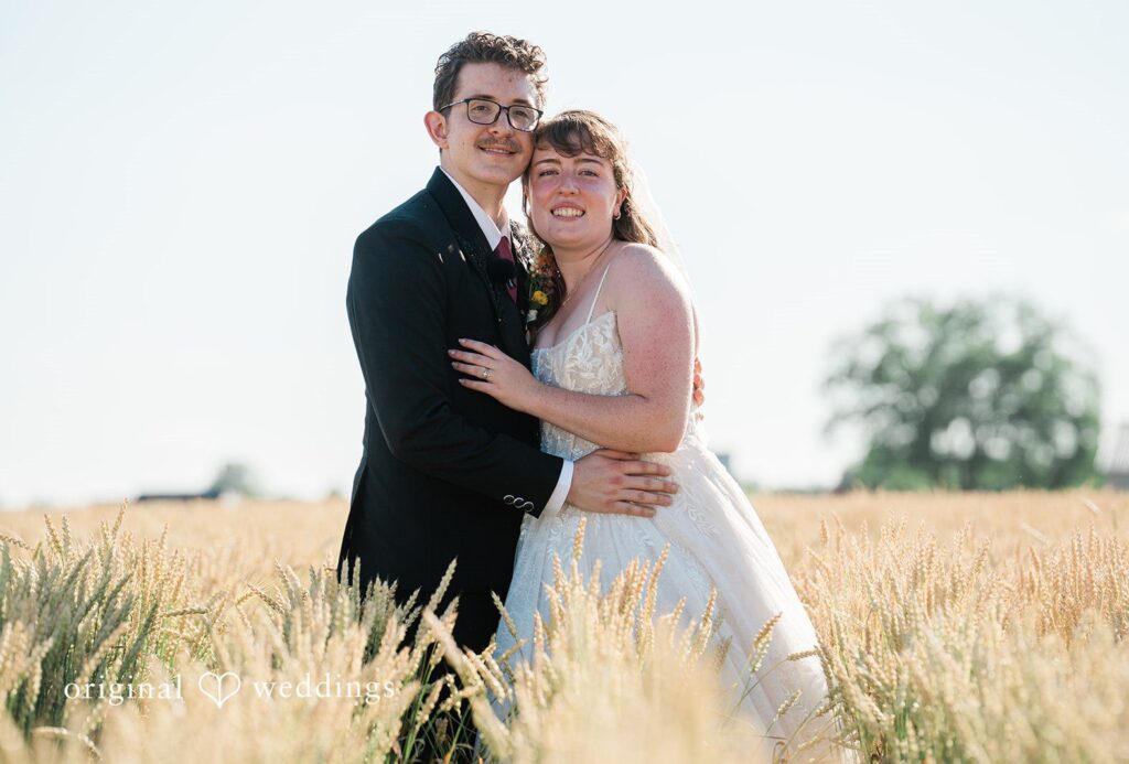 Lovely picture of couple captured by Cleveland wedding photographers from Original Weddings