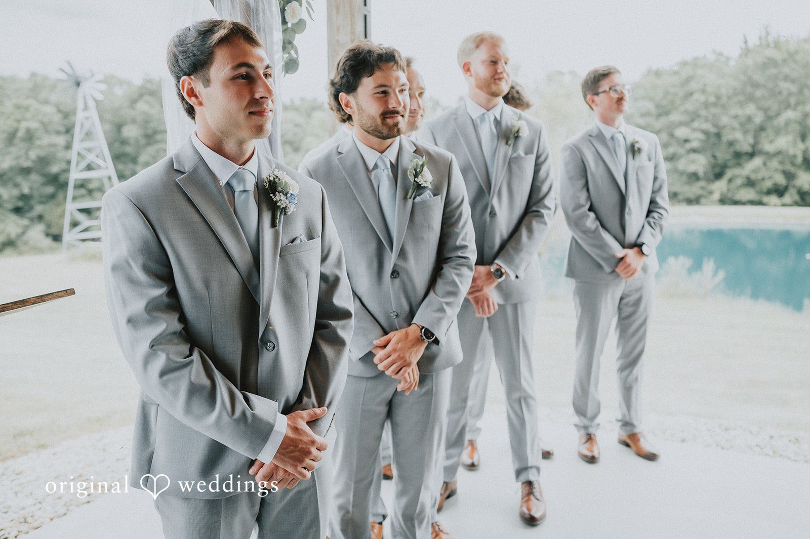 Abby + Tyler The groom and his men