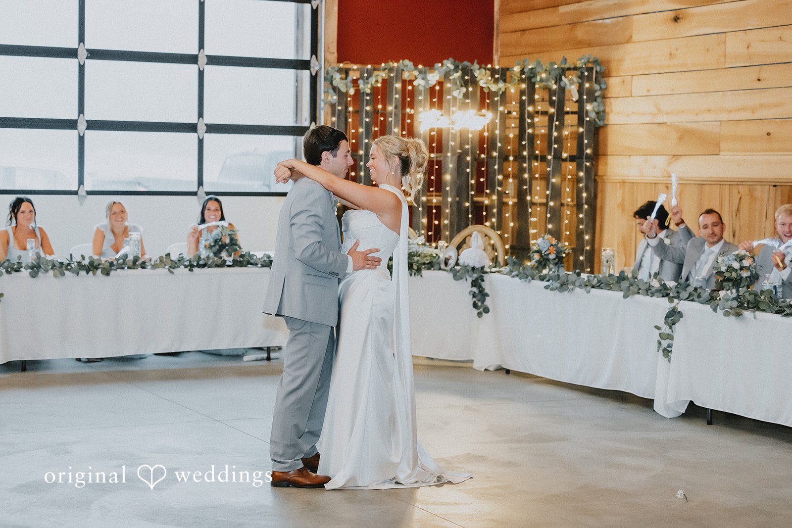 Abby + Tyler The couple takes their first dance