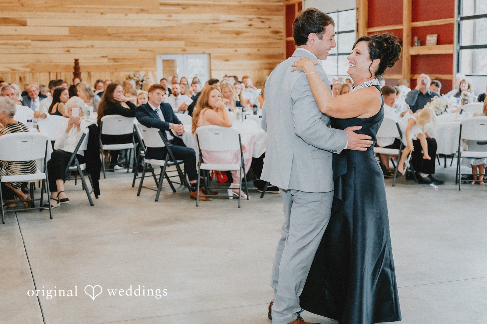 Abby + Tyler The groom dances with his mother