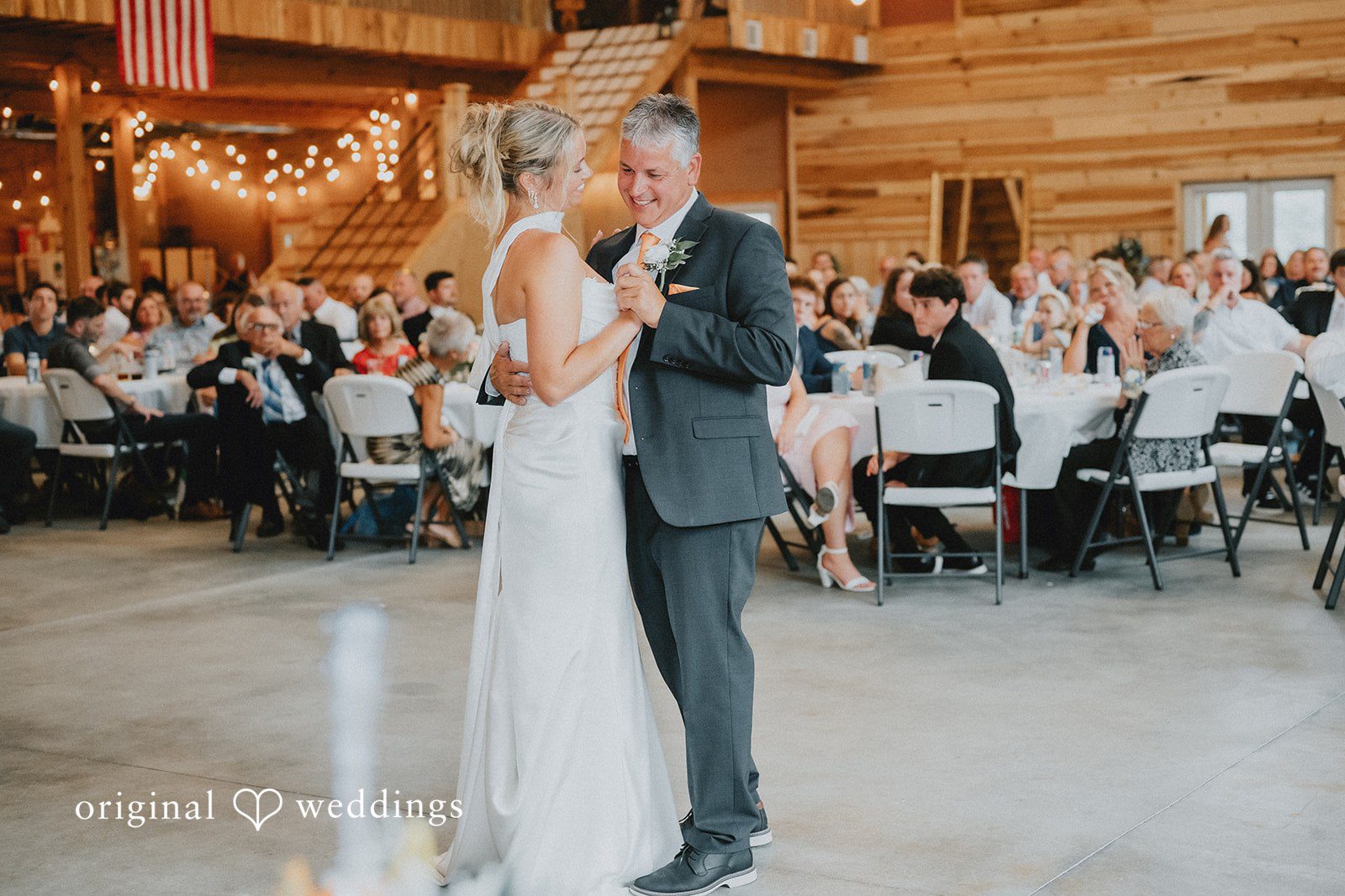 Abby + Tyler The bride dances with her father