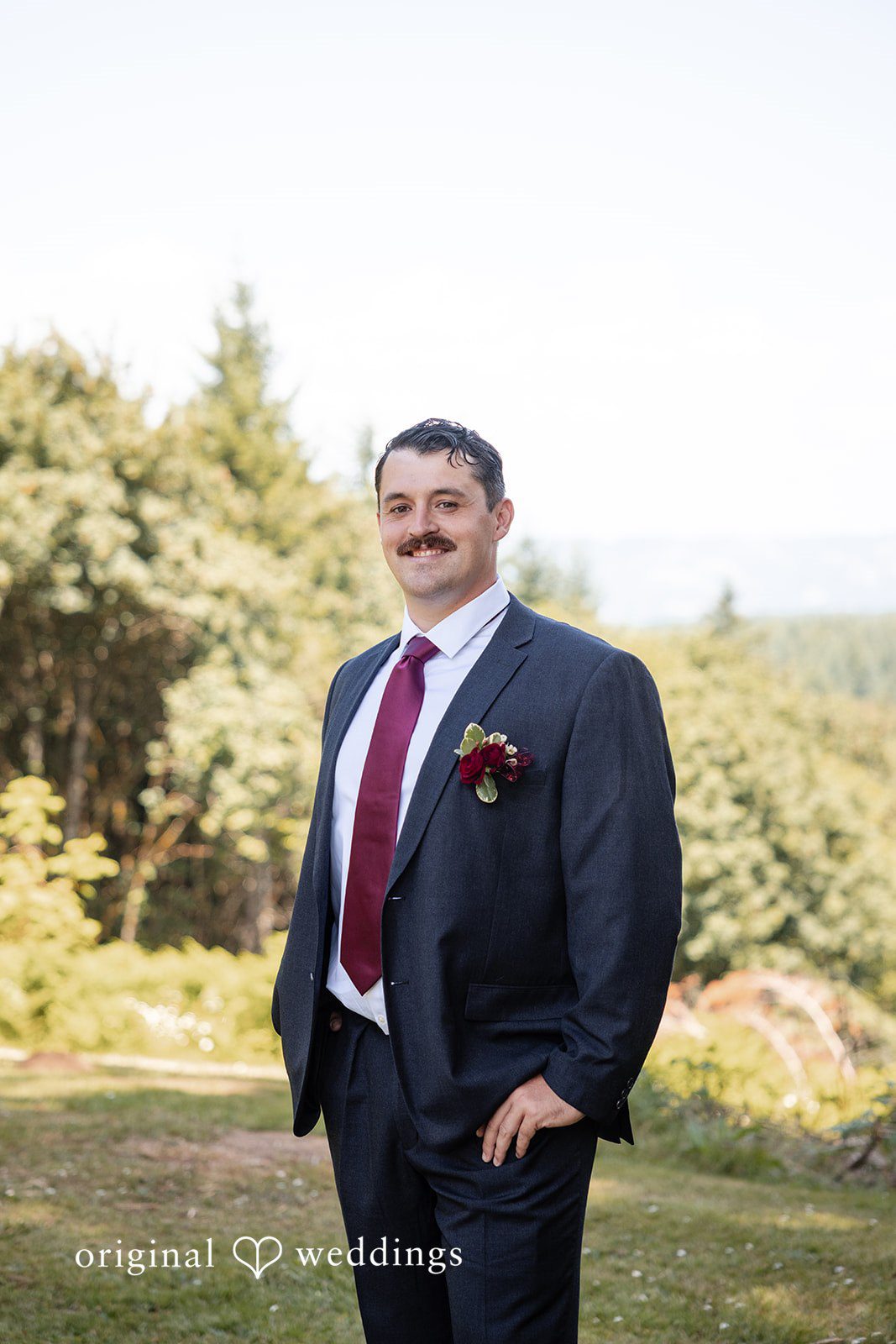 Stunning picture of  groom