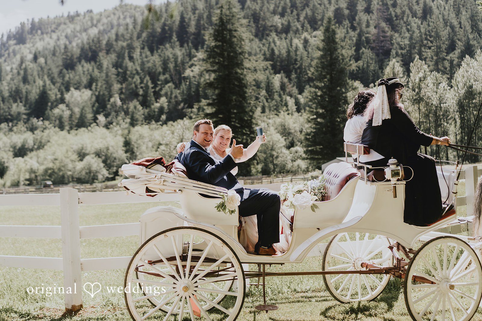 Natalie + DJ Bride and groom posing for wedding photography at Rein Fire Ranch