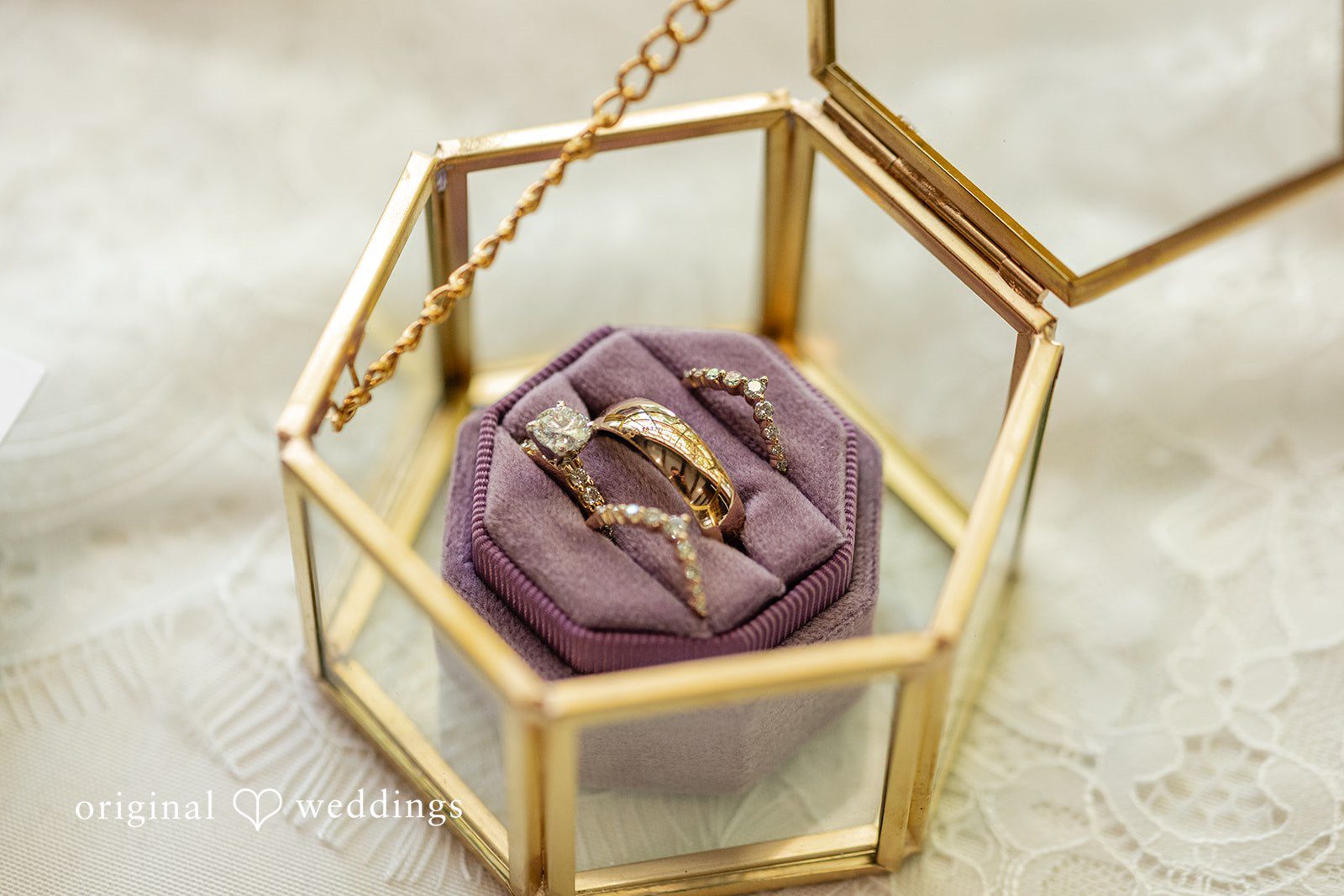 Victoria + Gabriel Wedding rings