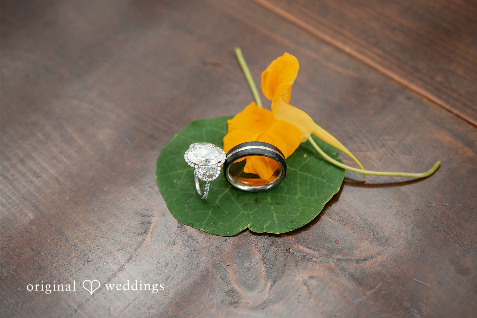 Jennifer + Justin Wedding rings