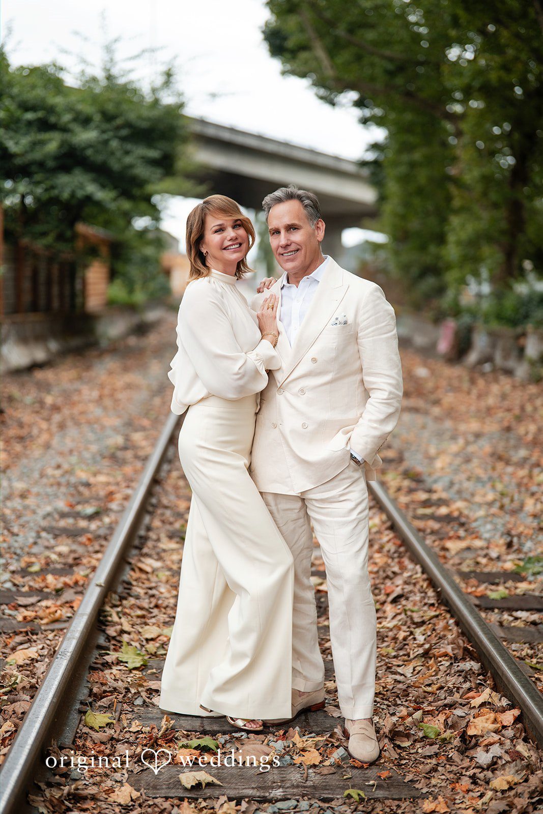 Jennifer + Justin Stunning portrait in the outdoors