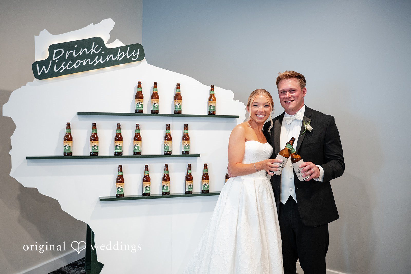 Nikki + Charlie Bar portrait