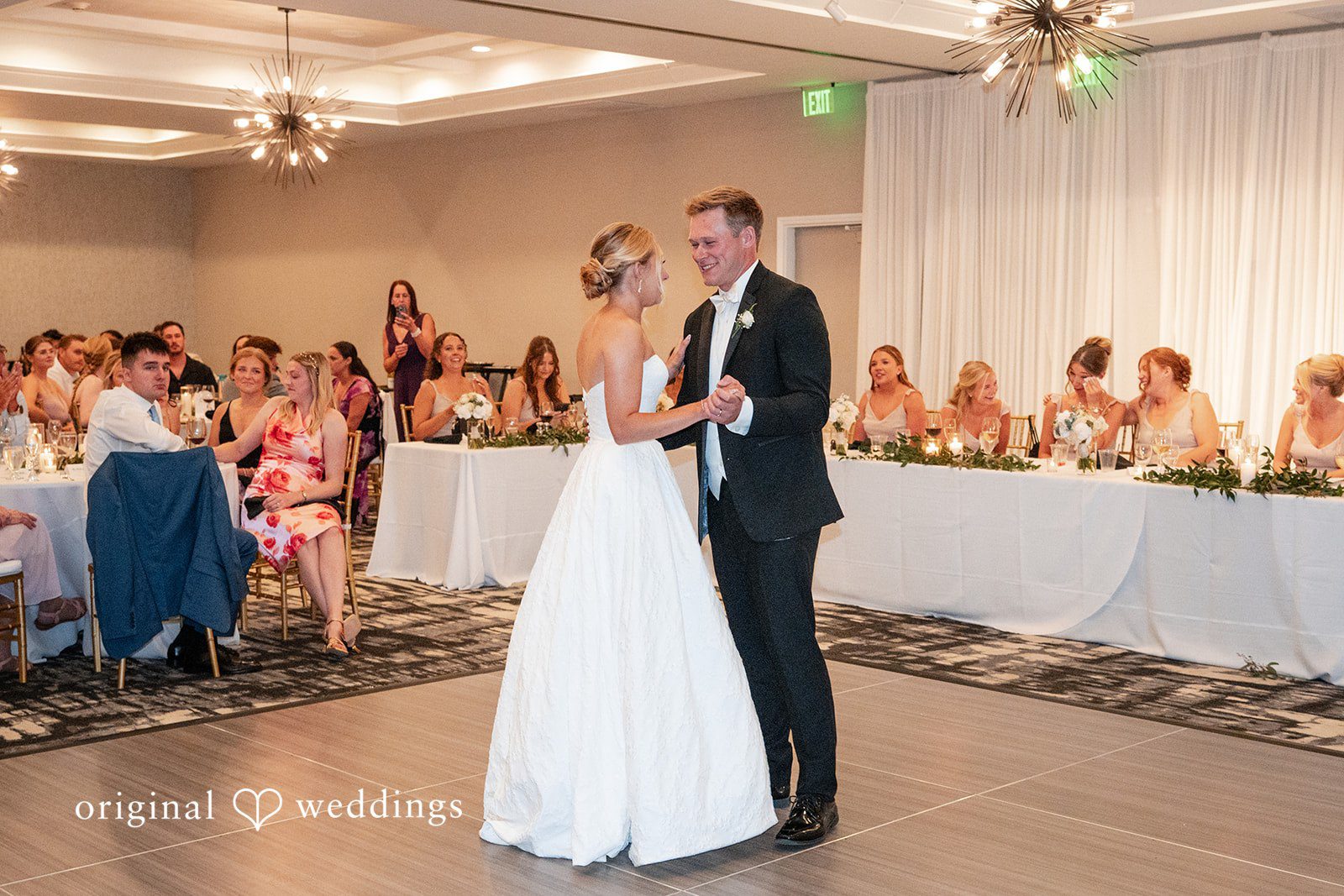 Nikki + Charlie The couple takes their first dance