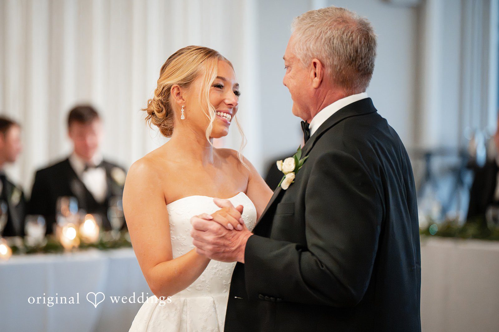 Nikki + Charlie The bride dances with her dad