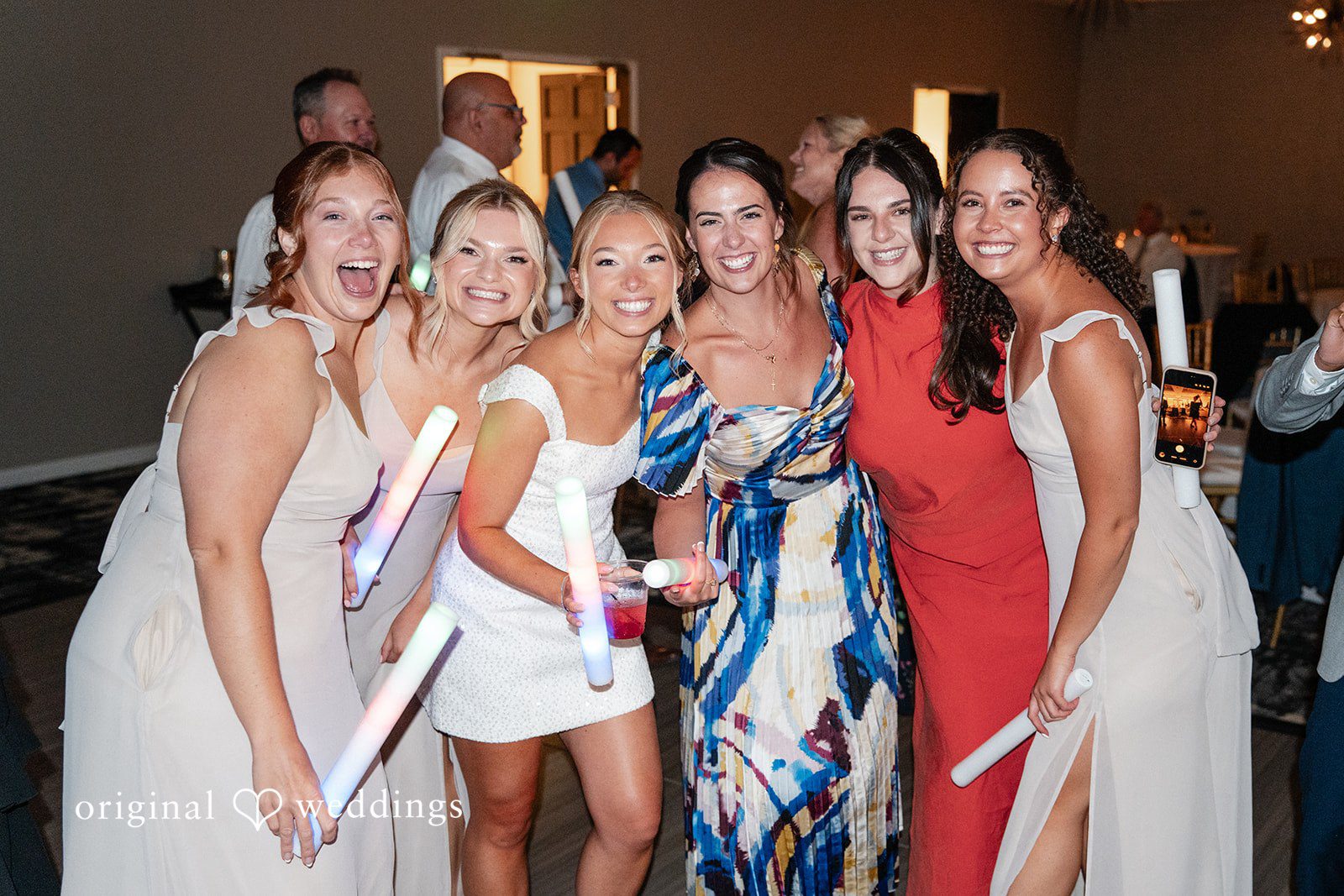 Nikki + Charlie The bride and her wedding party