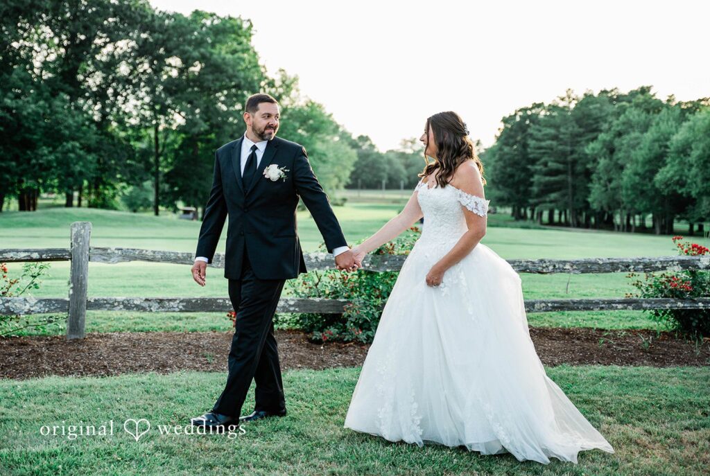 Stunning Portrait of couple at The Villa at Ridder Country Club by Boston Wedding Photographers from Original Weddings.