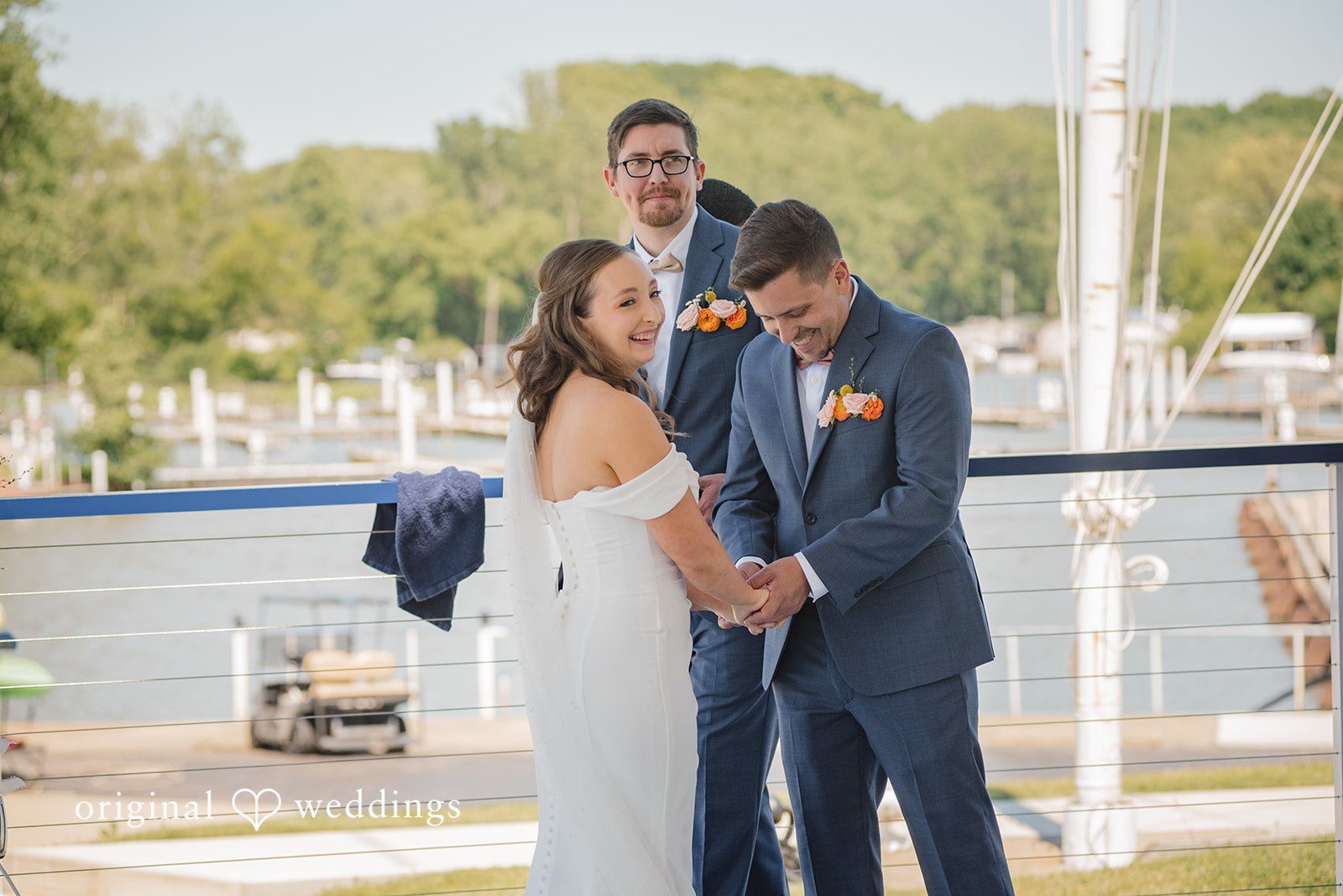 Zach + Ashley West Channel Yacht Club Wedding | Ashley & Zach -